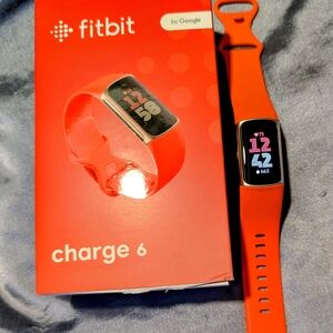 Fitbit Charge 6 Smartwatch - Orange
